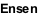 Ensen