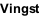 Vingst
