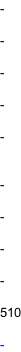 -  -  -  -  -   -  -  -  -  510  -
